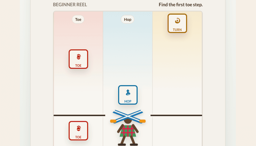 Highland Step Tap preview